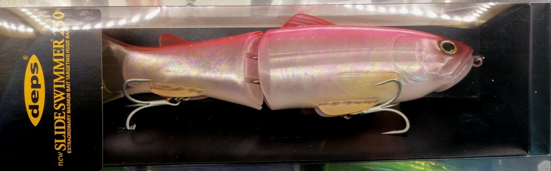 Leurre Swimbait Deps SLIDE SWIMMER 250 SS - Couleur Truite Arc-en-ciel - Édition Limitée Rare - Occasion